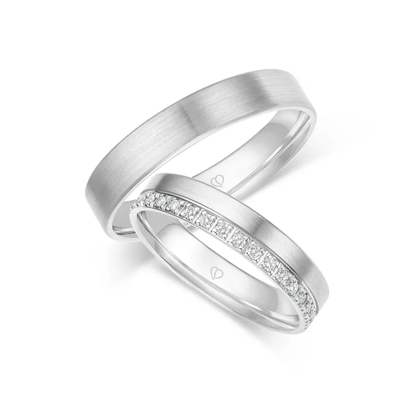 Heißes Angebot Trauring Weißgold