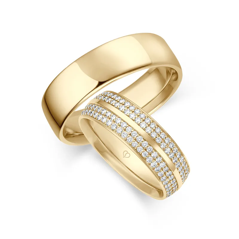 Top-Preis Trauring Gelbgold