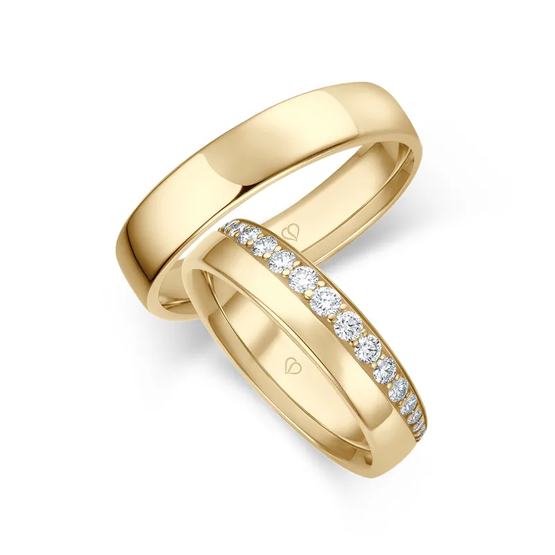 Trauring Gelbgold Markenprodukt