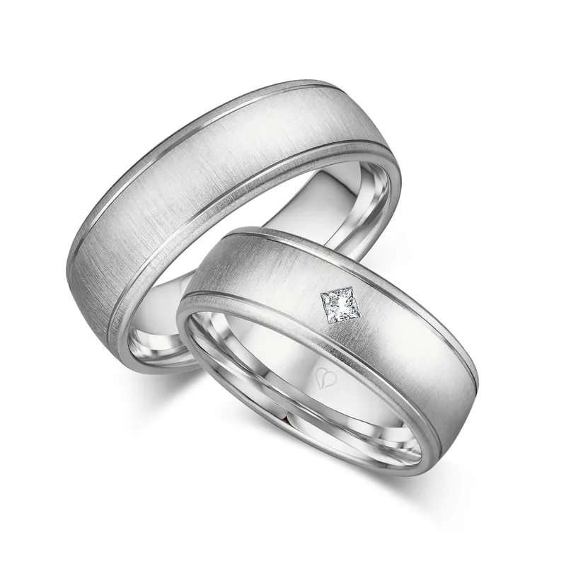 Heißes Angebot Trauringe Weißgold