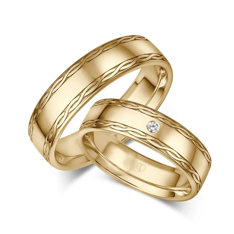 Mega-Angebot Trauringe Gelbgold