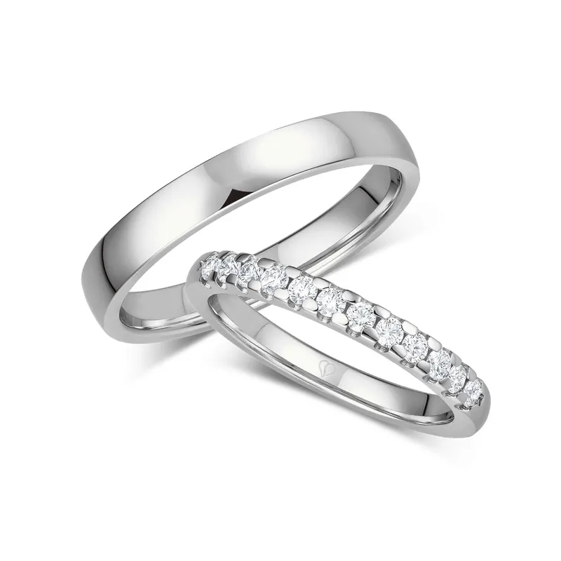 Trauringe Weißgold Sofort Bestellen