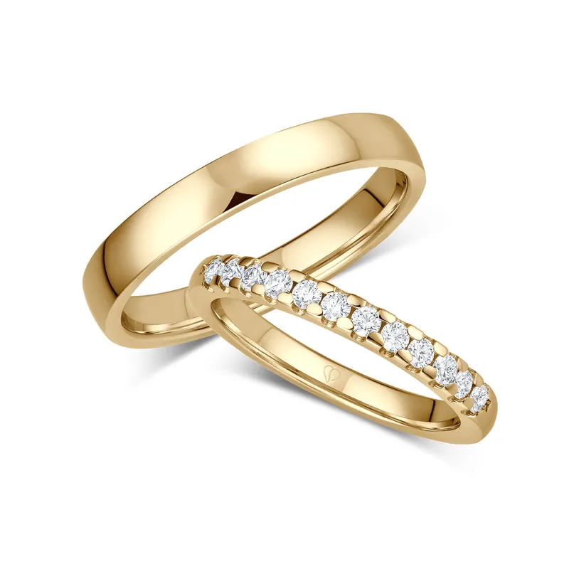 Trauringe Gelbgold Sichere Zahlung