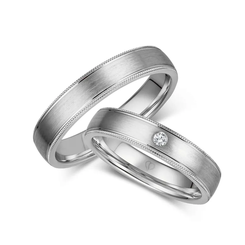 Trauringe Weißgold Finale Aktion