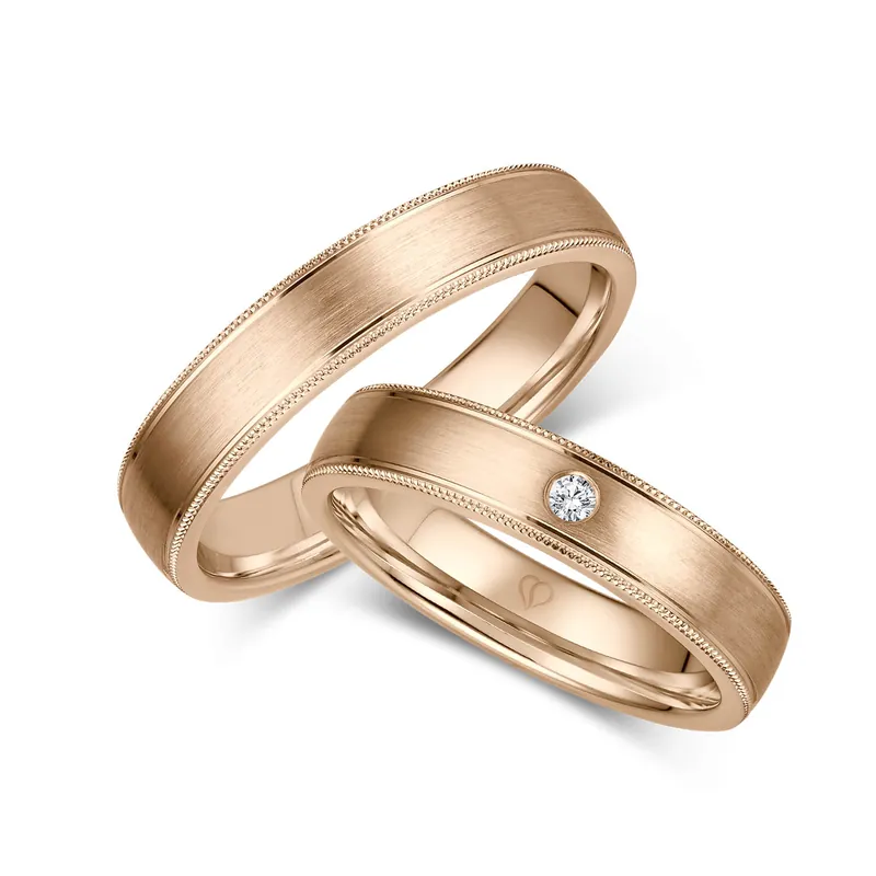 Trauringe Roségold Großhandel