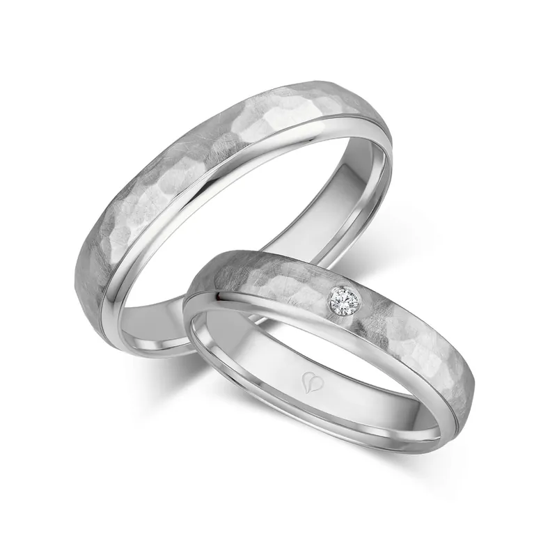 Expressversand Trauringe Weißgold