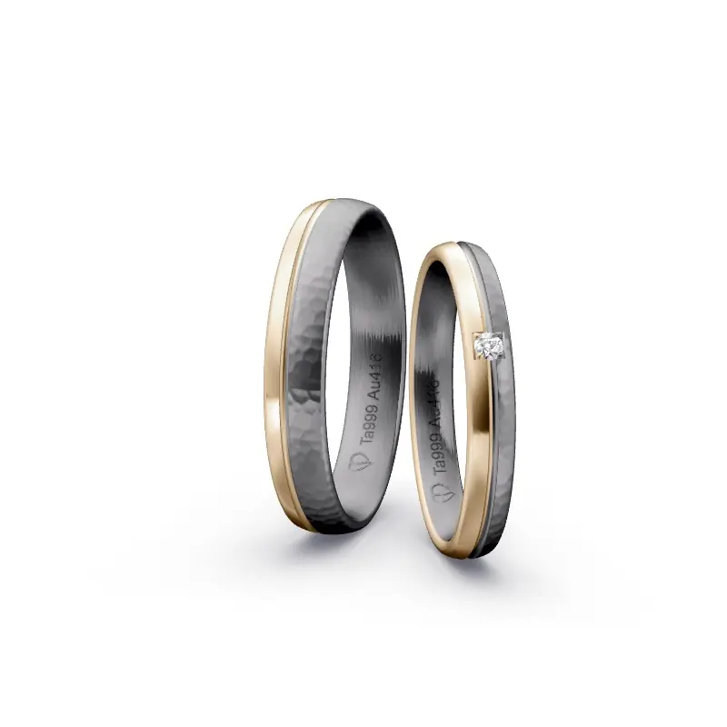 Individuelles Ringkonfigurator-Paar Top-Seller