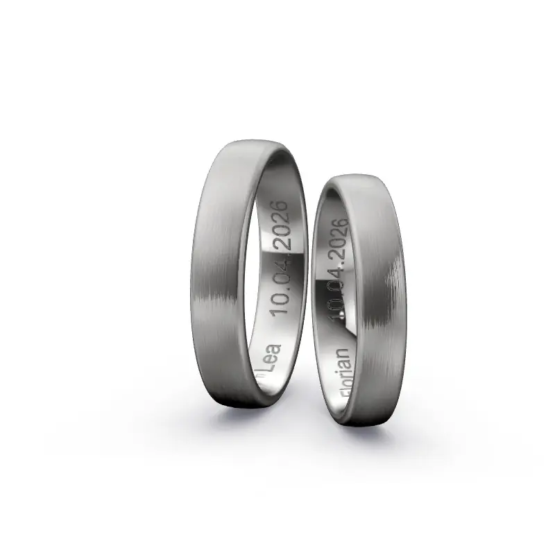 Individuelles Ringkonfigurator-Paar Mengenrabatt