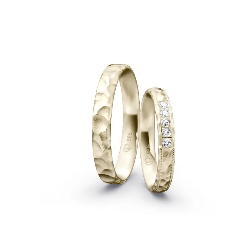 Individuelles Ringkonfigurator-Paar Sofort Bestellen