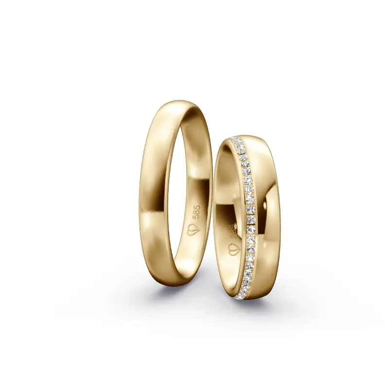 Expressversand Individuelles Ringkonfigurator-Paar