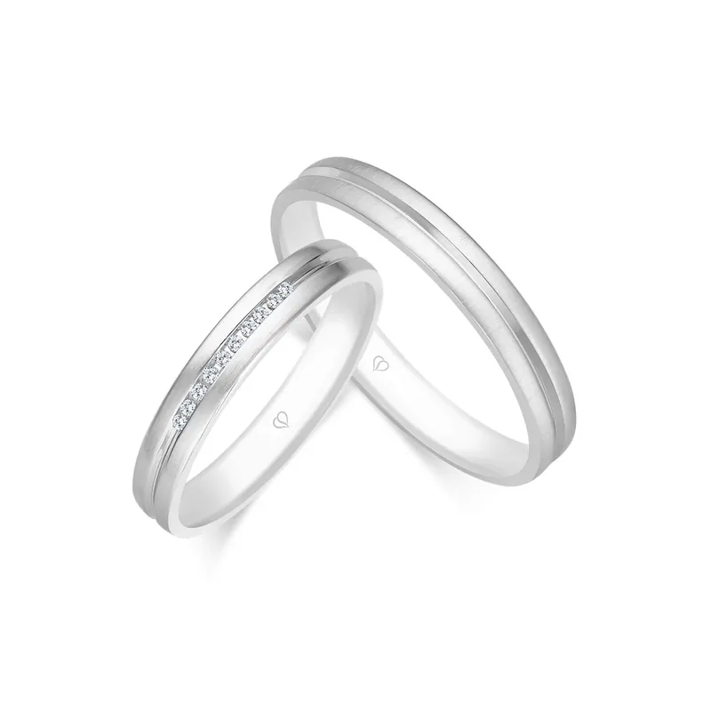 Must-Have Trauringe Weißgold