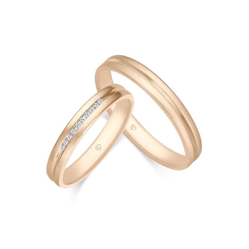 Expressversand Trauringe Rotgold