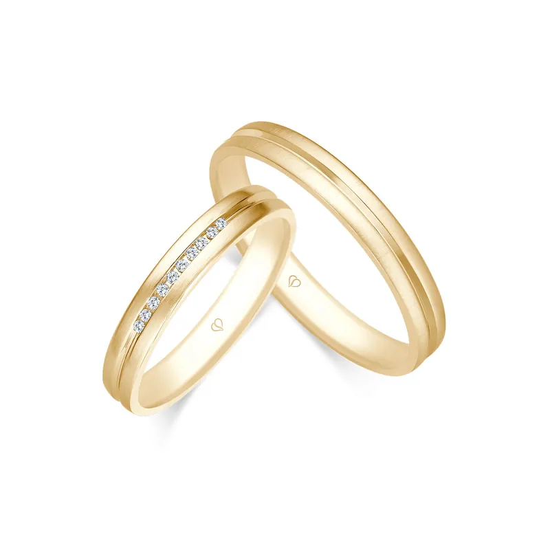 Trauringe Gelbgold Limited Edition