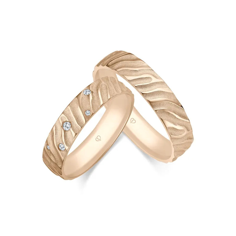 Angebot Trauringe Rotgold