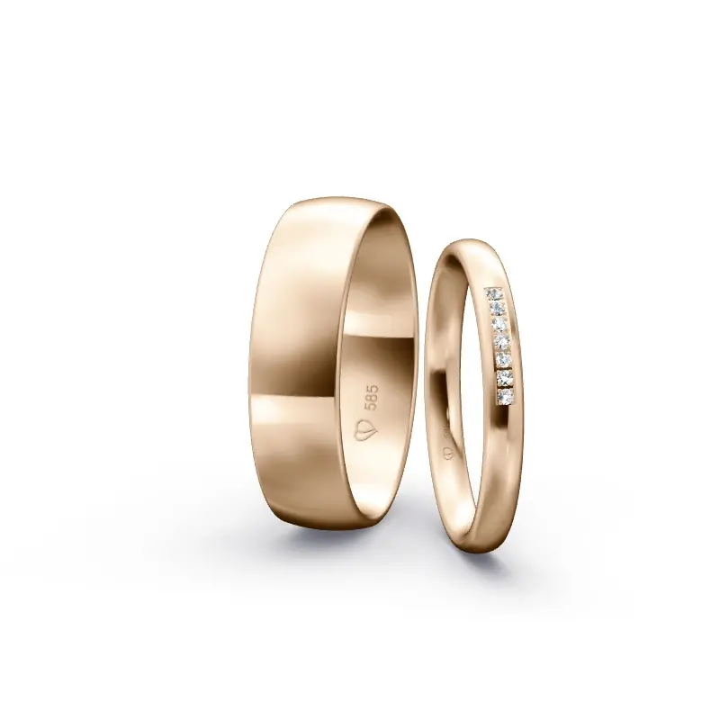 Individuelles Ringkonfigurator-Paar Letzte Chance