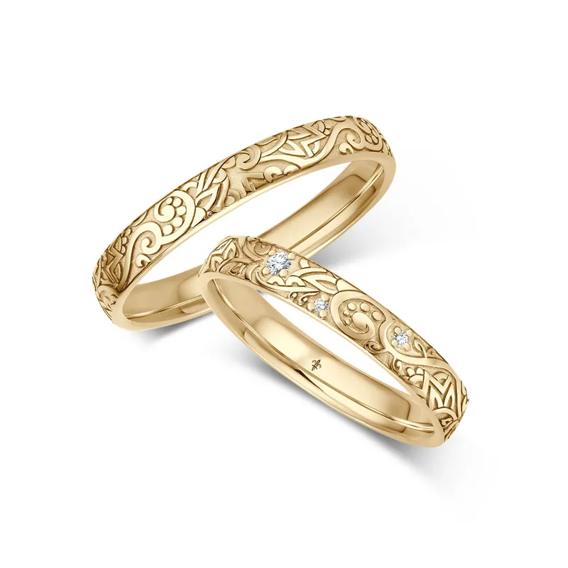 Neu Im Sortiment Trauringe Gelbgold