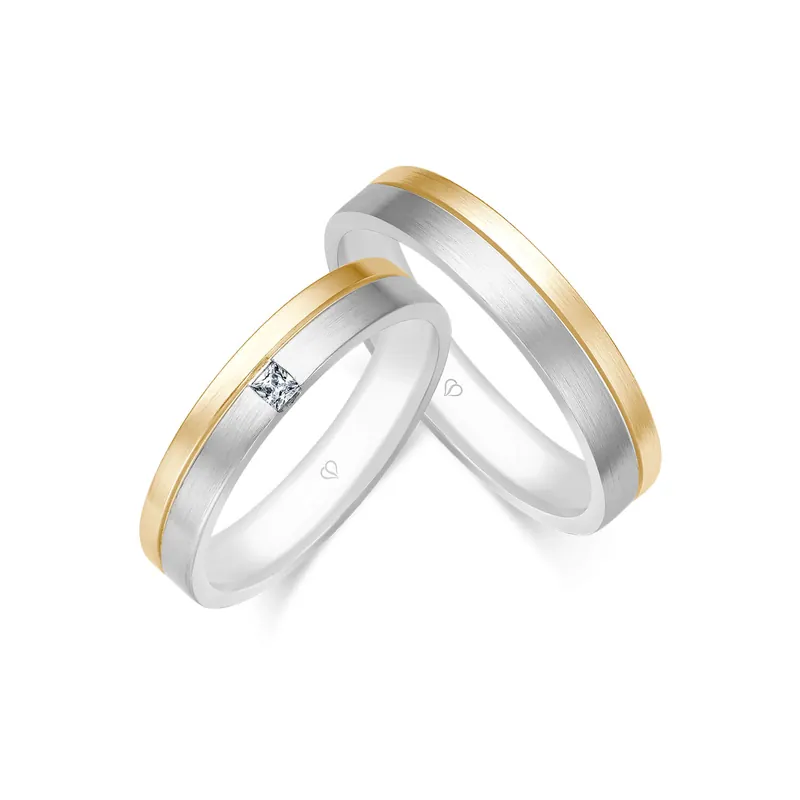 Must-Have Trauringe Mehrfarbig