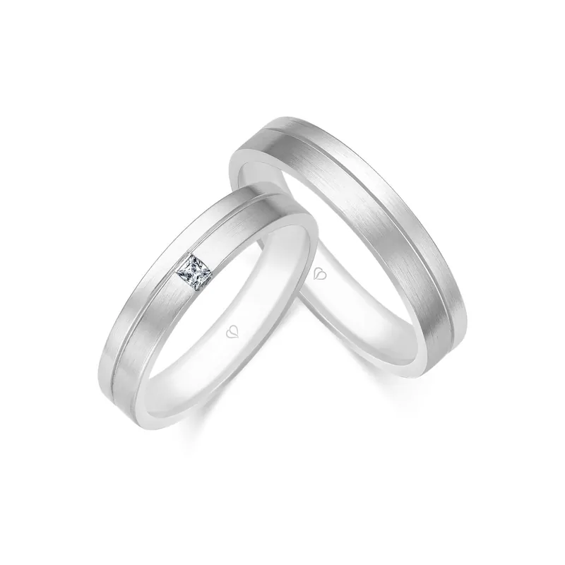 Abverkauf Trauringe Mehrfarbig