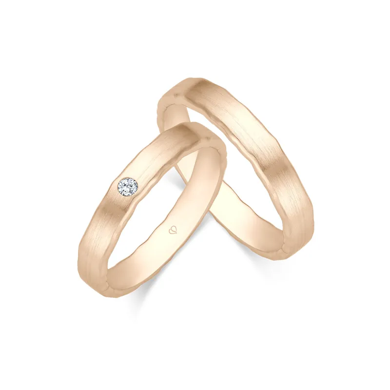 Letzte Chance Trauringe Rotgold