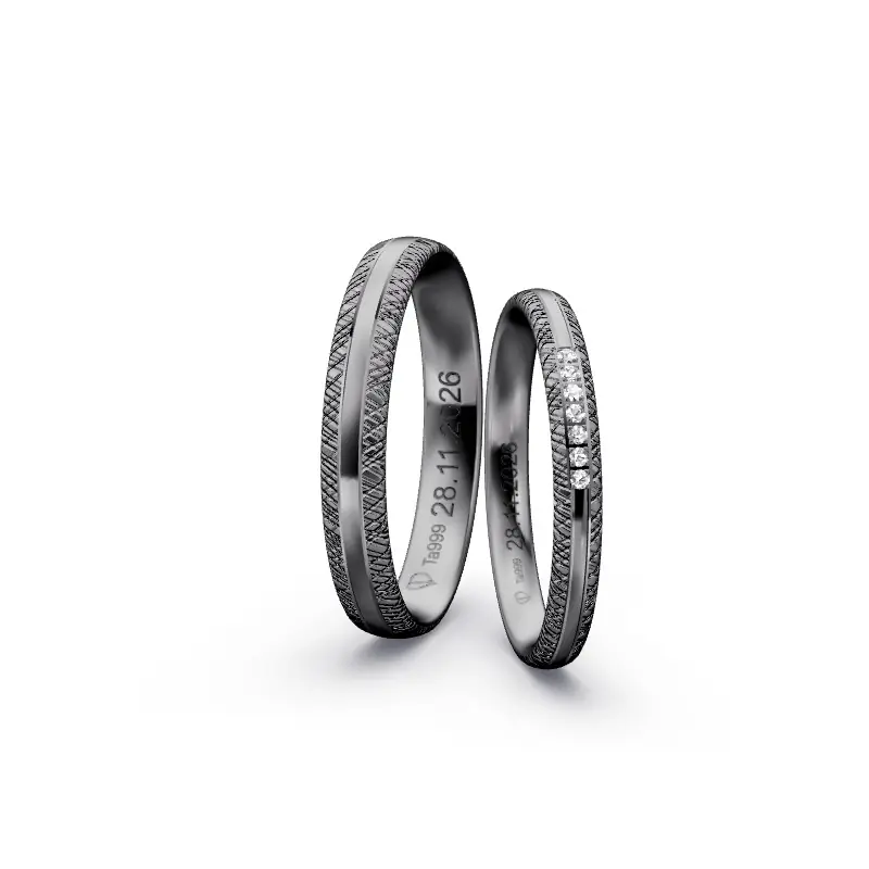 Gleich Bestellen Individuelles Ringkonfigurator-Paar