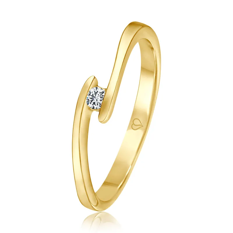 Echt Verlobungsring Trustful