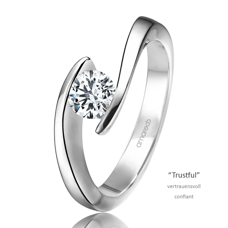 Super-Preis Verlobungsring Trustful