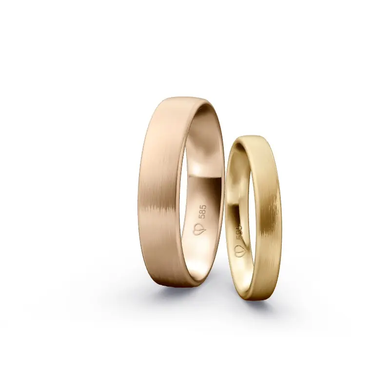 Finale Aktion Individuelles Ringkonfigurator-Paar