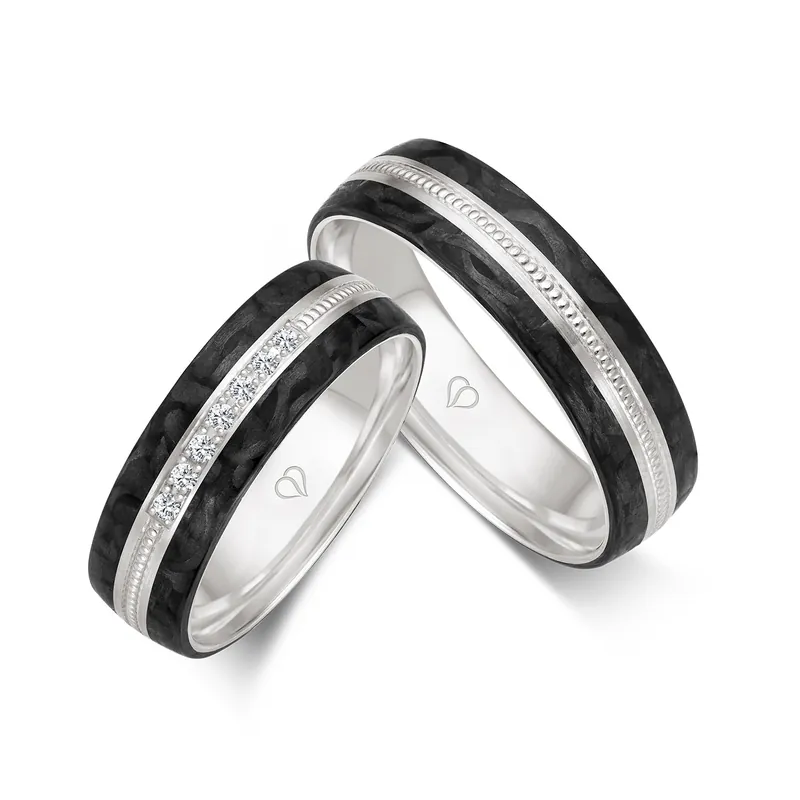 Geprüft Trauringe Mehrfarbig