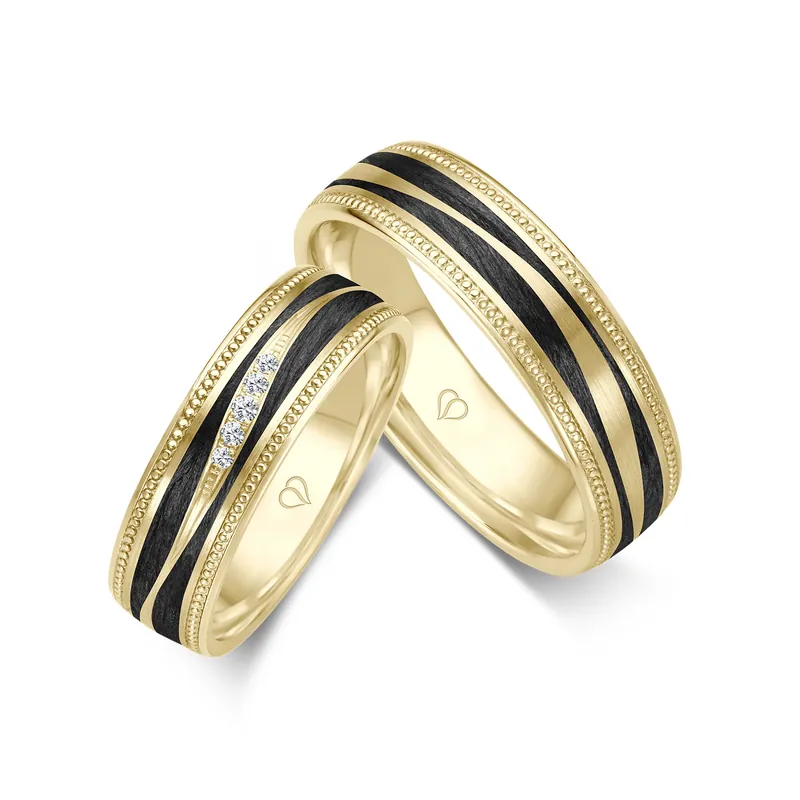 Trauringe Mehrfarbig Zertifiziert