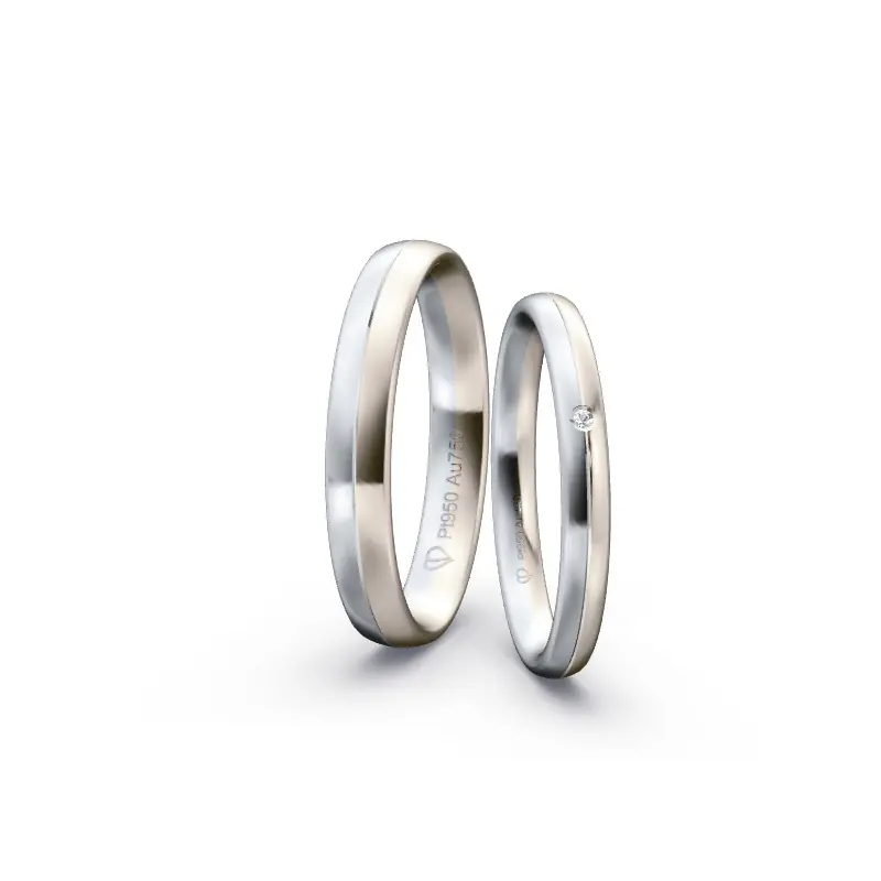 Individuelles Ringkonfigurator-Paar Preiswert