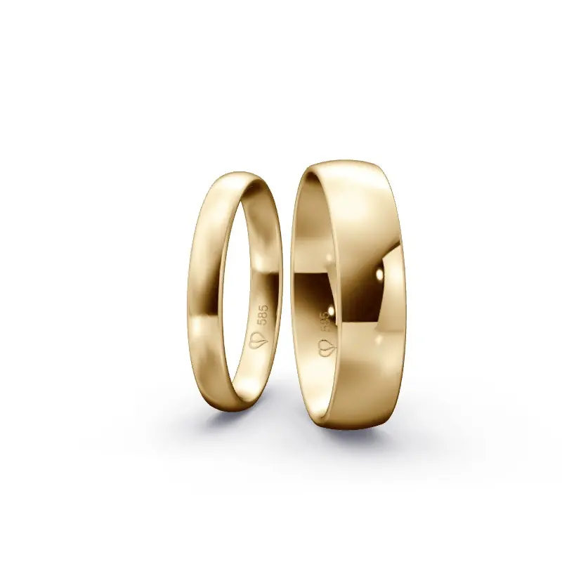 Individuelles Ringkonfigurator-Paar Markenprodukt