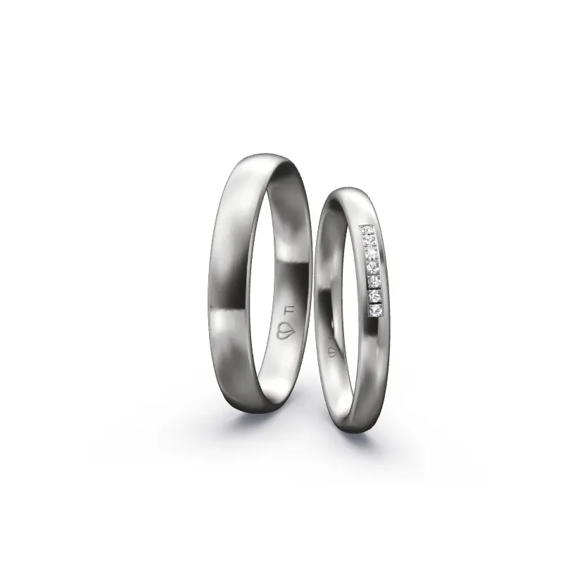 Individuelles Ringkonfigurator-Paar Schneller Versand