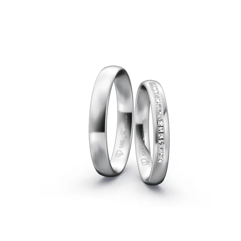 Gleich Bestellen Individuelles Ringkonfigurator-Paar