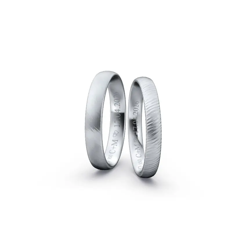 Top-Qualität Individuelles Ringkonfigurator-Paar