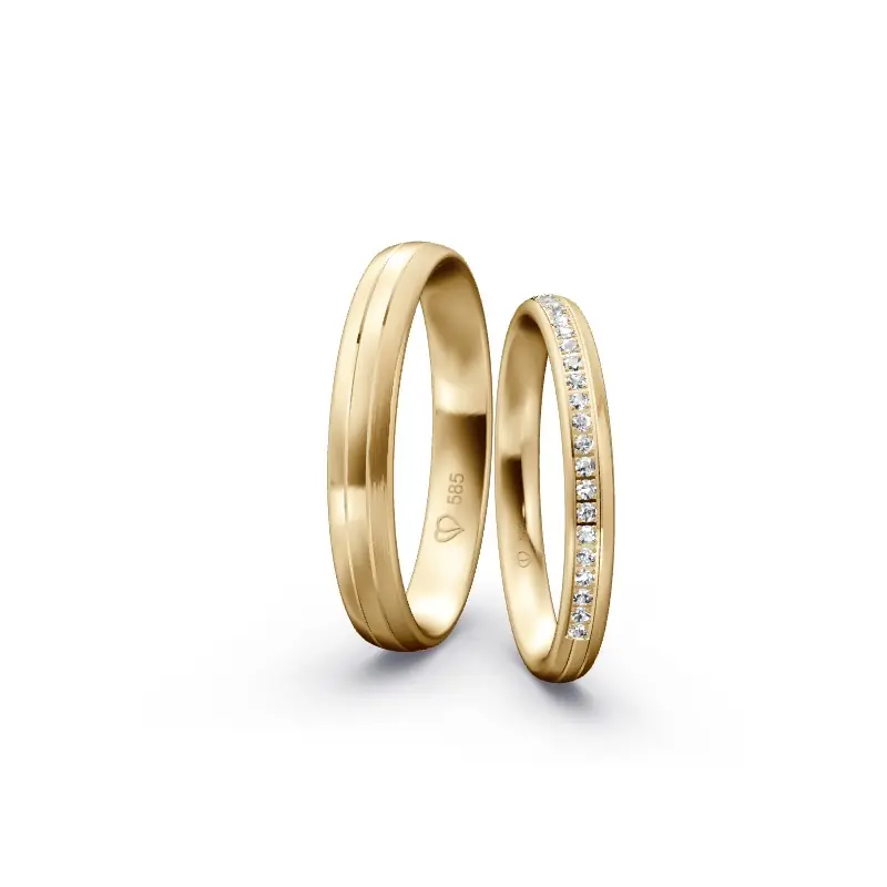 Gratis Versand Individuelles Ringkonfigurator-Paar