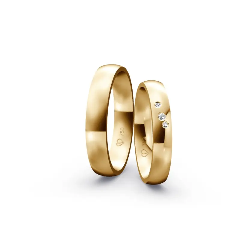 Gratis Versand Individuelles Ringkonfigurator-Paar