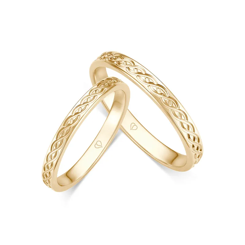 Kostenloser Versand Trauringe Gelbgold