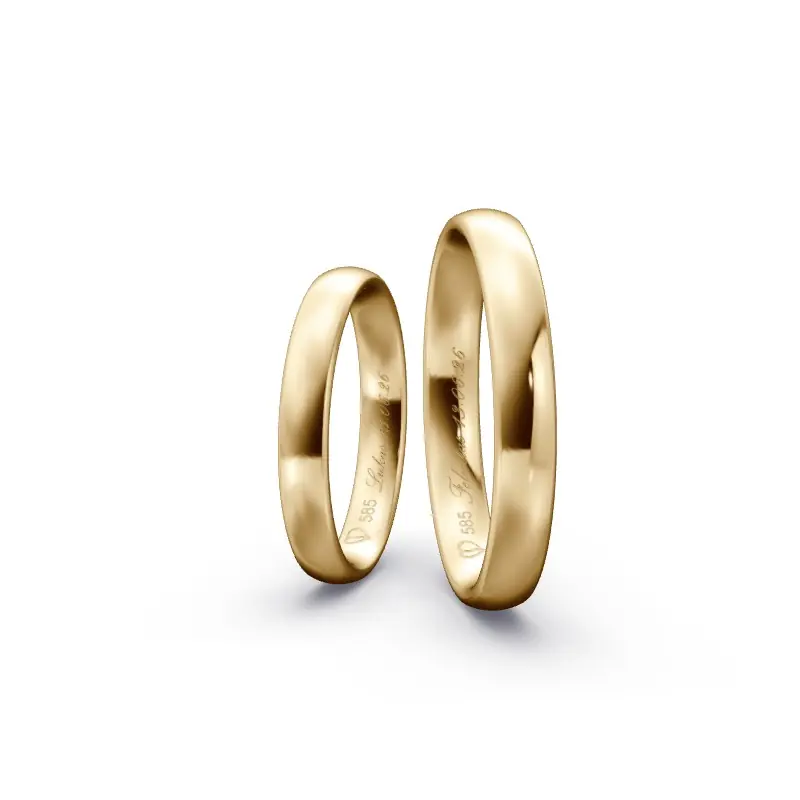 Neue Kollektion Individuelles Ringkonfigurator-Paar