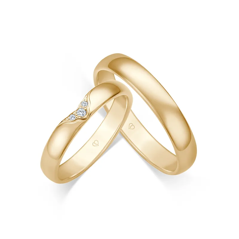 Trauringe Gelbgold Neu