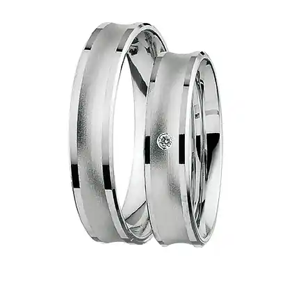 Trauringe Weißgold Neu