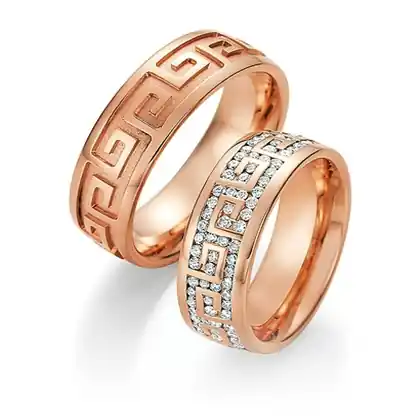 Premium Trauringe Rotgold