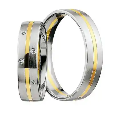 Trauringe Mehrfarbig Super-Preis