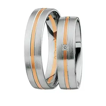 Trauringe Mehrfarbig Aktuell