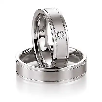 Trauringe Weißgold Kostenfreie Lieferung