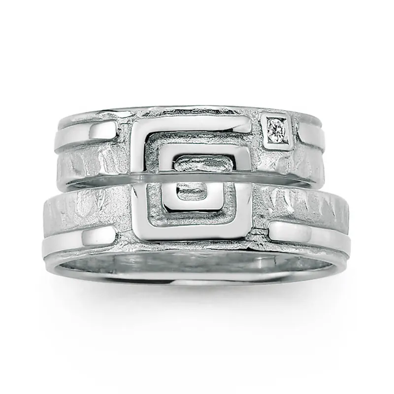 Bestseller Trauringe Weißgold