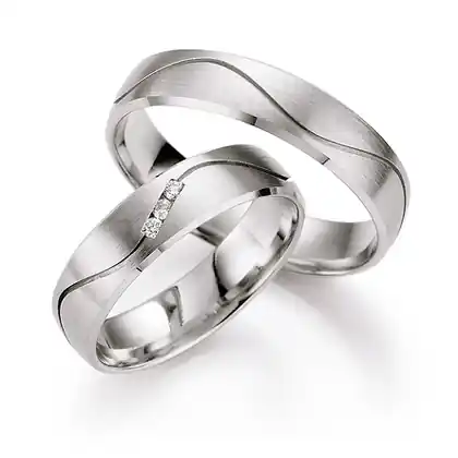 Trauringe Weißgold Begrenztes Angebot