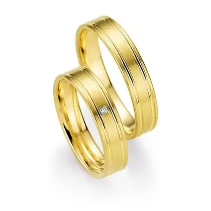 Neu Trauringe Gelbgold