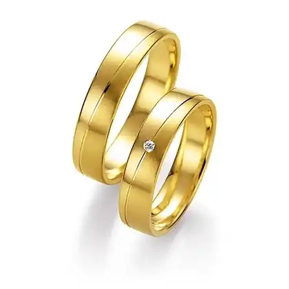 Sofort Bestellen Trauringe Gelbgold