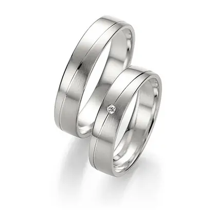 Trauringe Weißgold Hochwertig