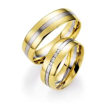 Trauringe Mehrfarbig Echt